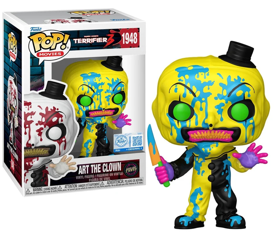 TERRIFIER - POP Movies N° 1948 - Art the Clown (BD) with Chase