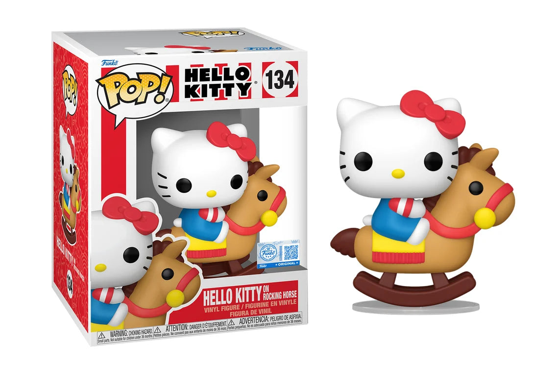 HELLO KITTY - POP Premium N°134 - Hello Kitty on Rocking Horse