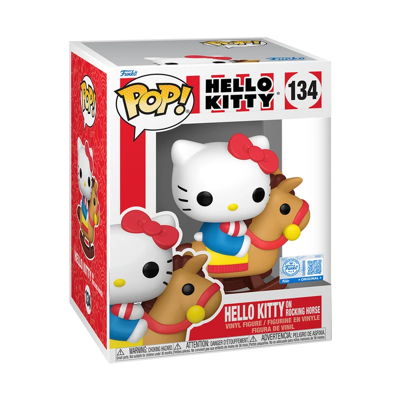 HELLO KITTY - POP Premium N°134 - Hello Kitty on Rocking Horse