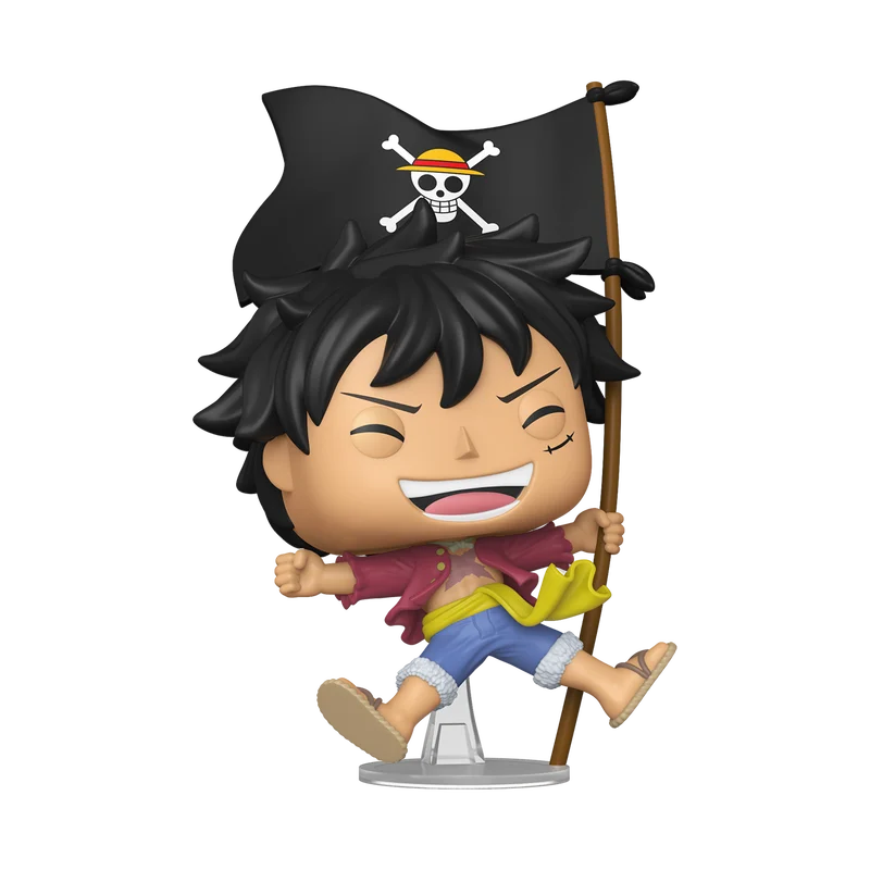 ONE PIECE - POP Animation N° 2214 - Luffy With Flag
