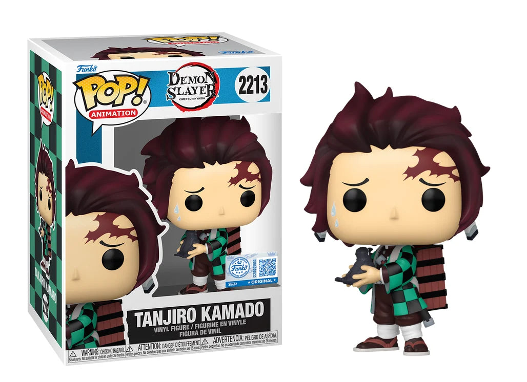 DEMON SLAYER - POP Animation N° 2213 - Tanjiro w/Crow