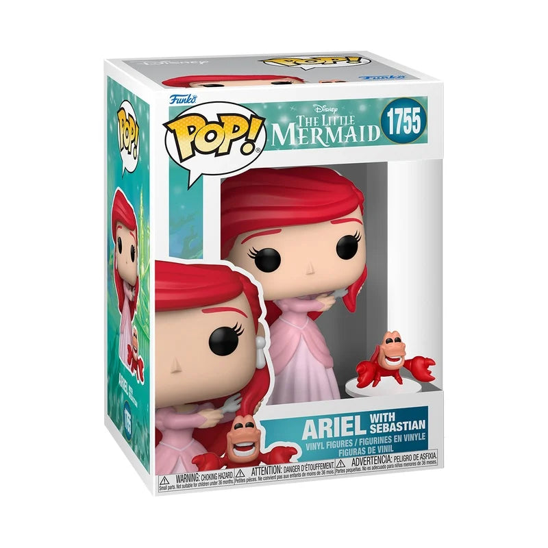 THE LITTLE MERMAID - POP & Buddy N° 1755 - Ariel with Sebastian