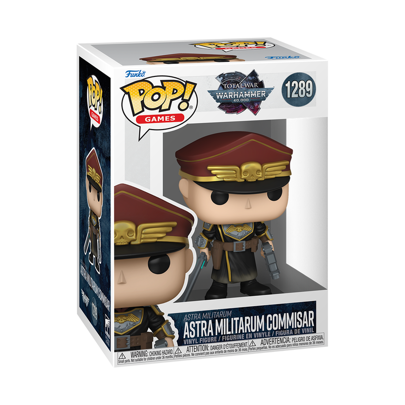 WARHAMMER 40K - POP Games N° 1289 - Astra Militarum Commisar