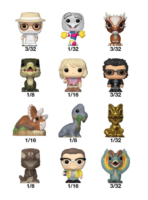 JURASSIC PARK - Mystery Bitty Pop (Box 32 pièces)