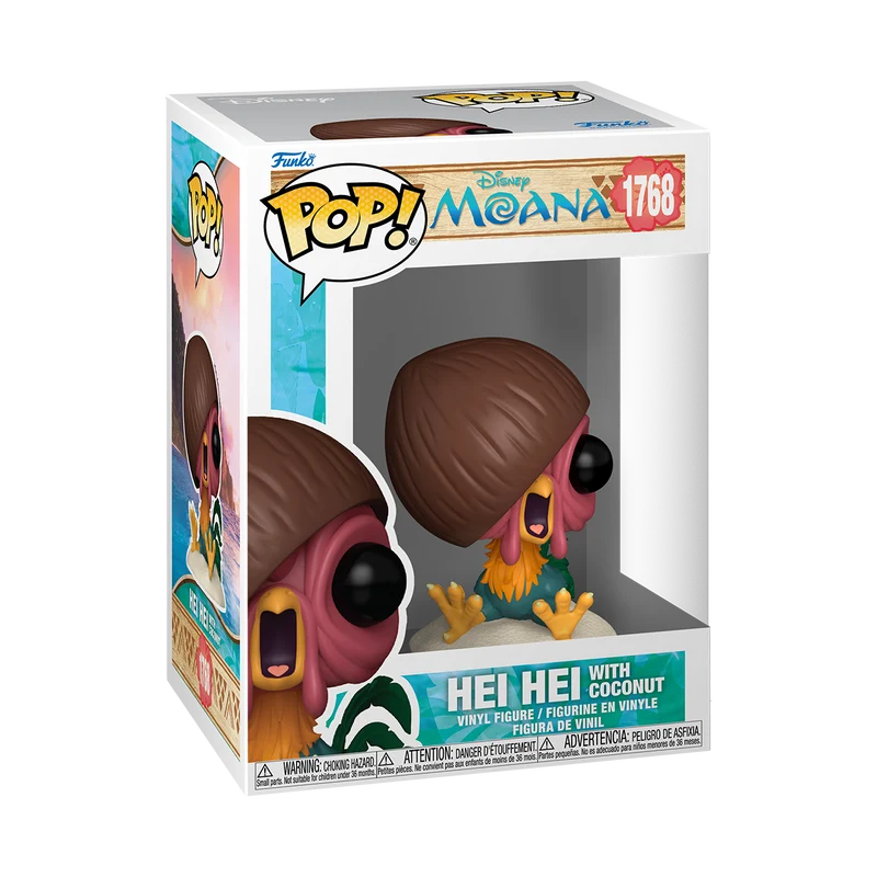 MOANA - POP Disney N° 1768 - Hei Hei with coconut