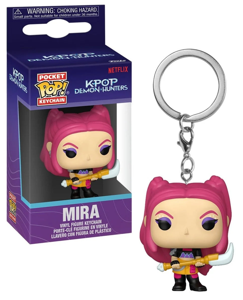 K-POP DEMON HUNTERS - Pocket Pop Keychain - Mira