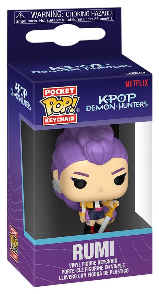 K-POP DEMON HUNTERS - Pocket Pop Keychain - Rumi