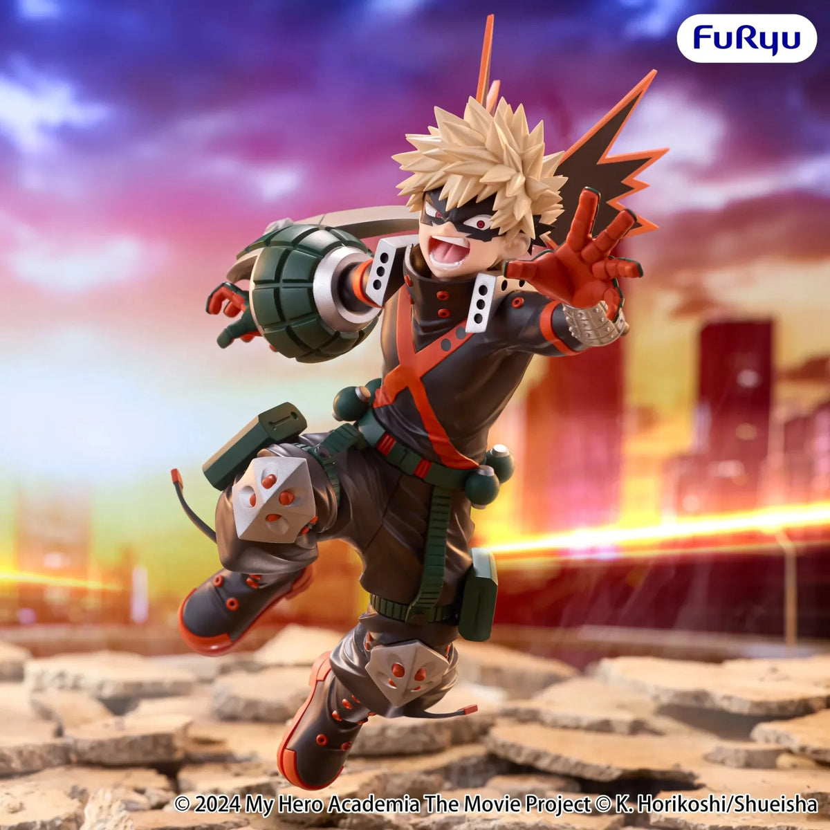 MY HERO ACADEMIA - Katsuki Bakugo - Statue Muchute 25cm