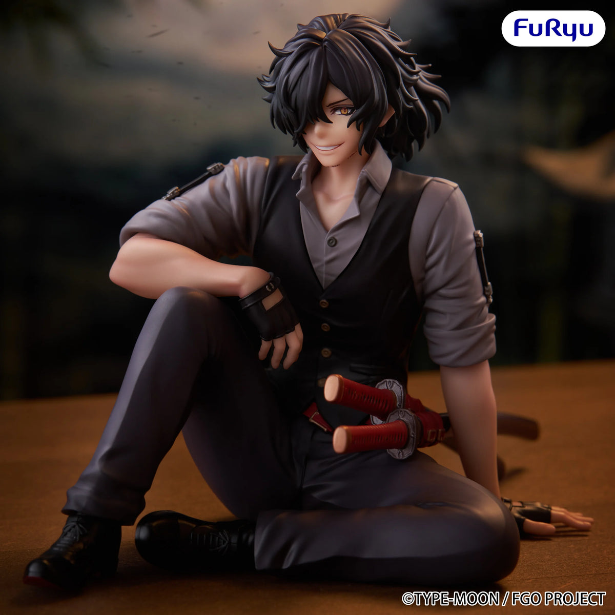 FATE/GRAND ORDER - Assassin Izou Okada - Statue Noodle Stopper 9cm