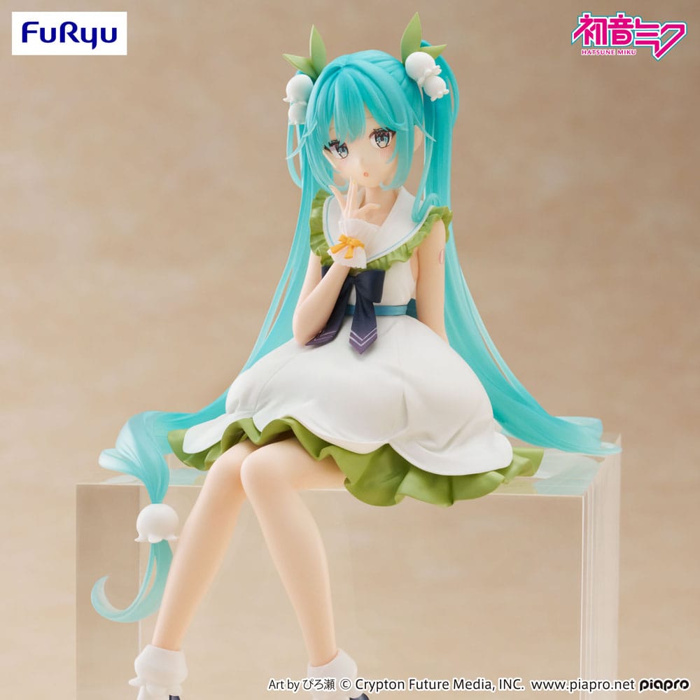 HATSUNE MIKU - Hatsune Miku Flower Fairy- Statue Noodle Stopper 14cm