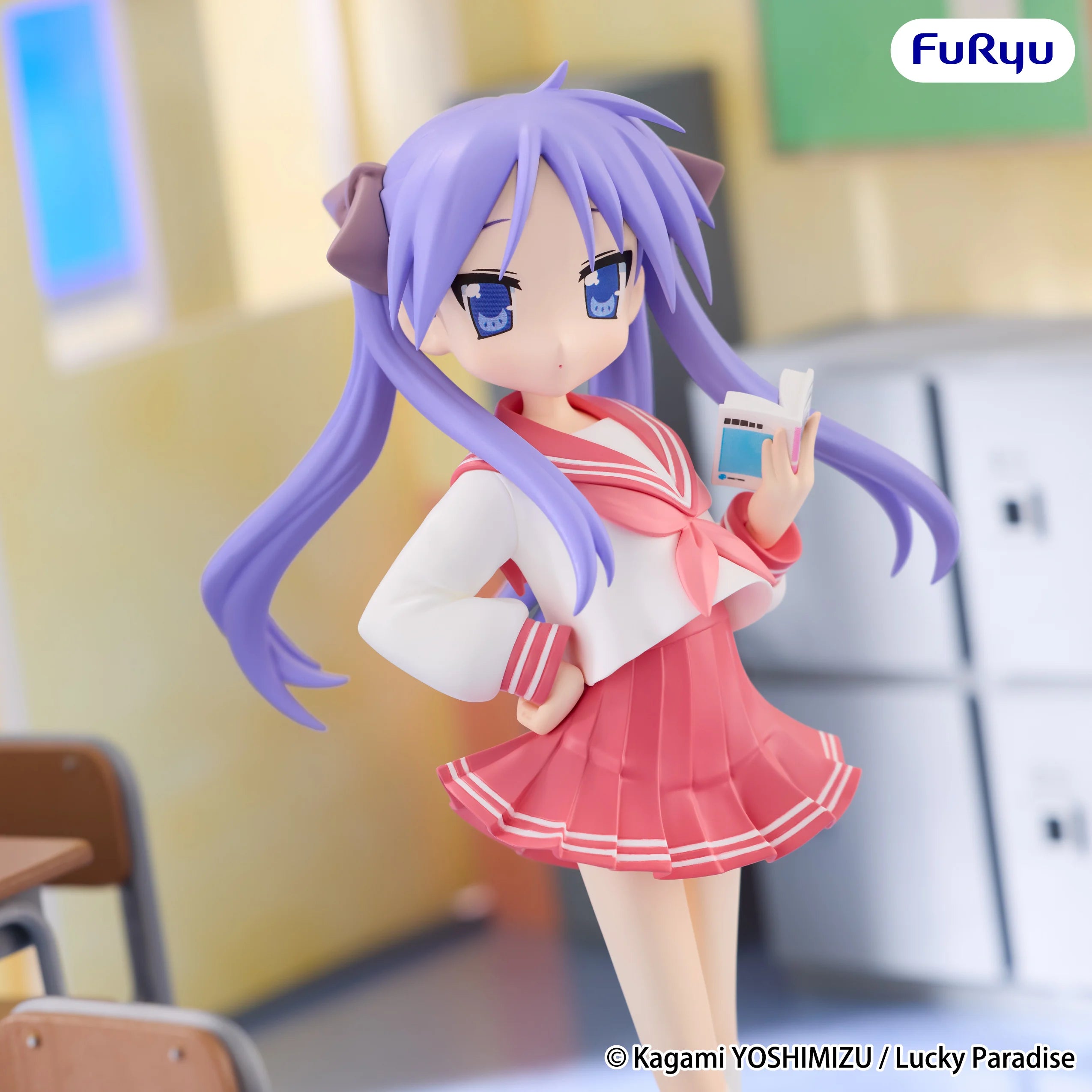 LUCKY STAR - Kagami Hiiragi - Statue Trio-Try-It 19cm