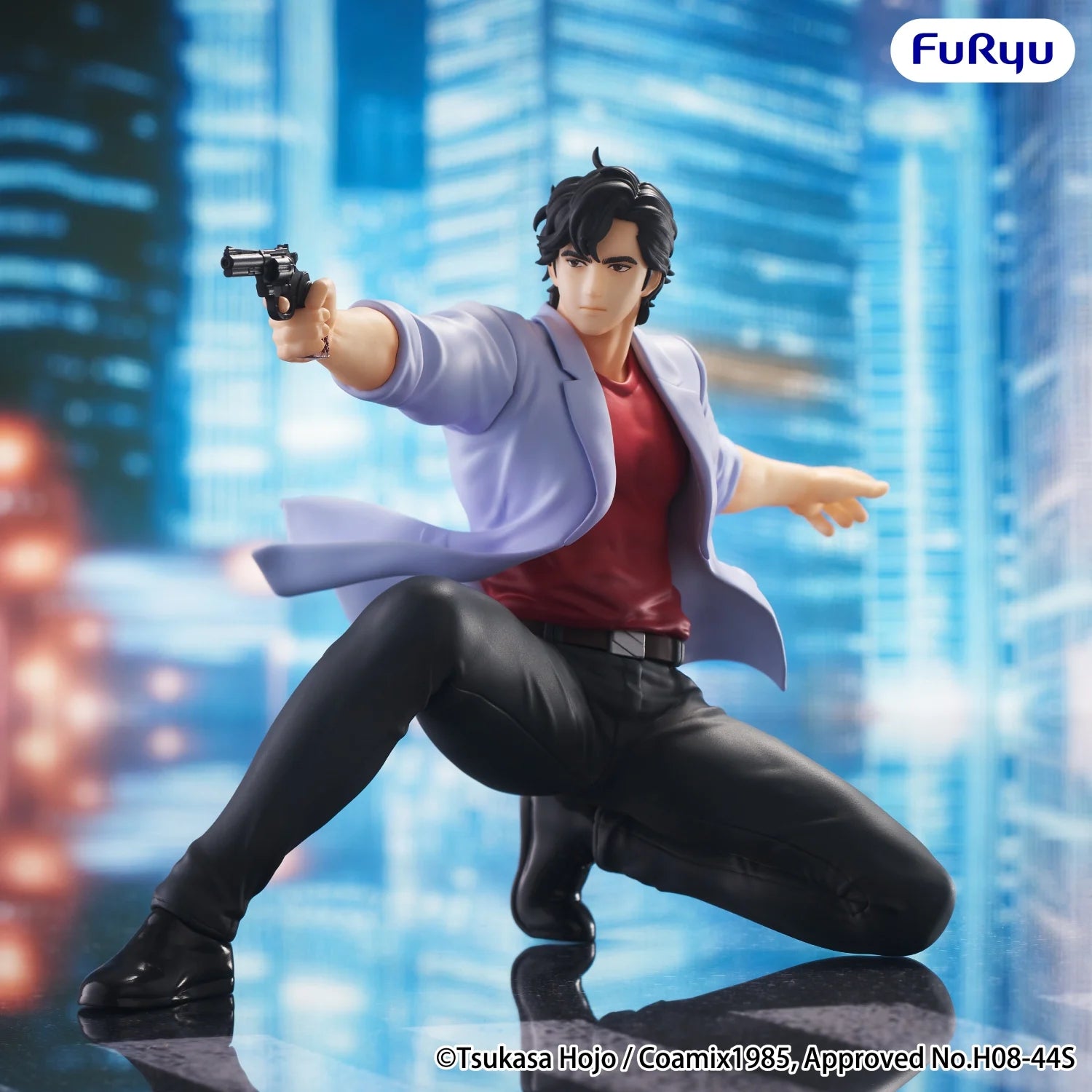 CITY HUNTER - Ryo Saeba - Statue Noodle Stopper 19cm
