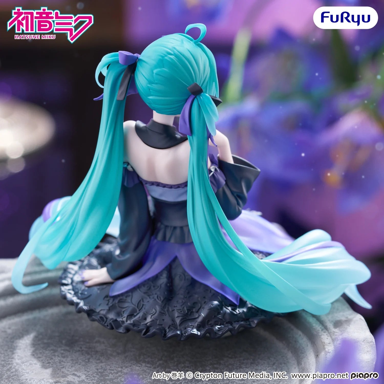 HATSUNE MIKU - Flower Fairy Bellflower - Statue Noodle Stopper 14cm