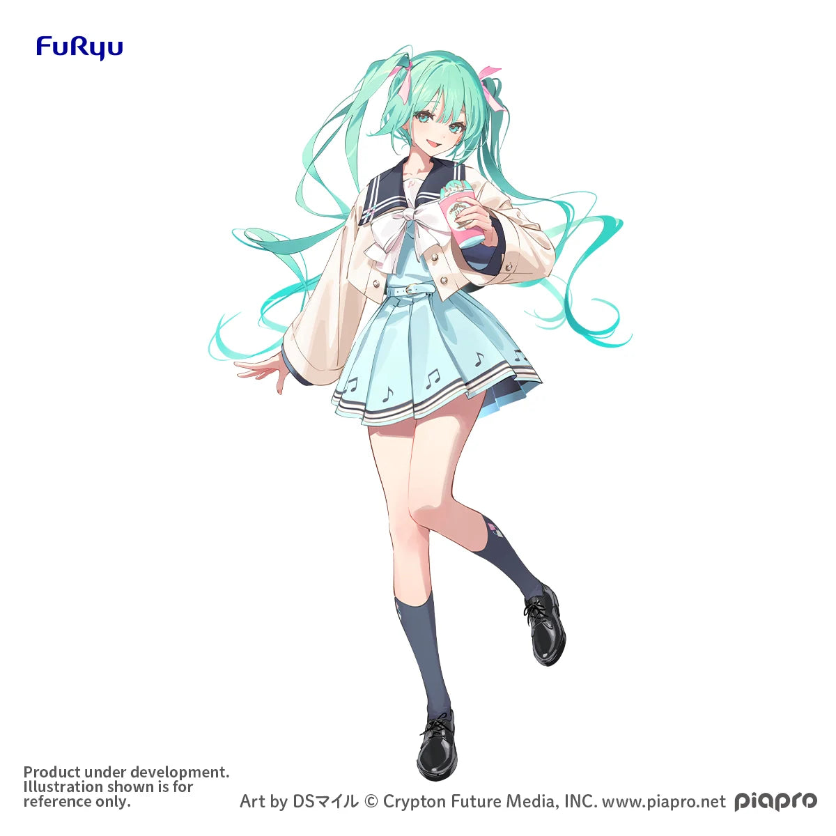 HATSUNE MIKU - Sweet School Life "Pure" - Statue 18cm