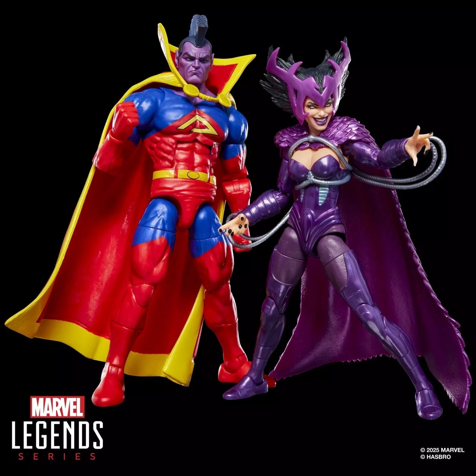 MARVEL - Deathbird & Marvel's Gladiator - Figurine Legend Series 15cm