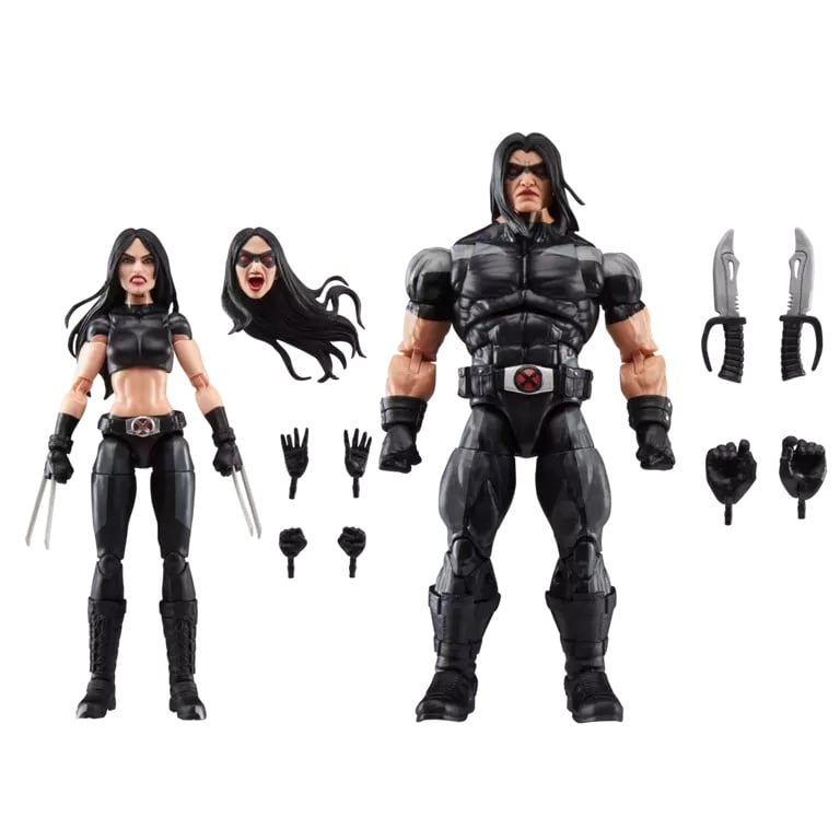 X-MEN - X-23 & Warpath - Figurine Legend Series 15cm