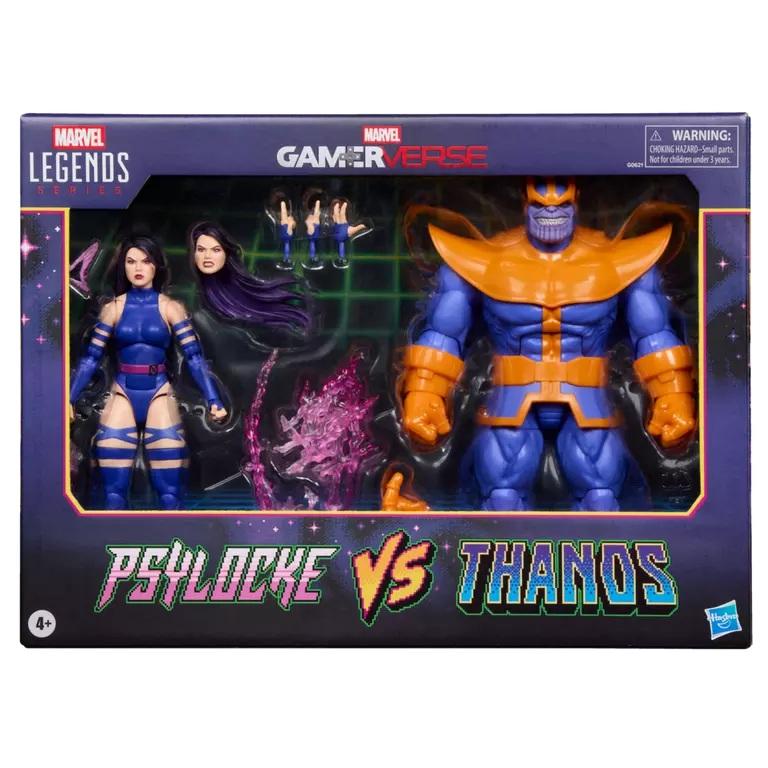 MARVEL - Psylocke VS Thanos - Figurine Legend Series 15cm