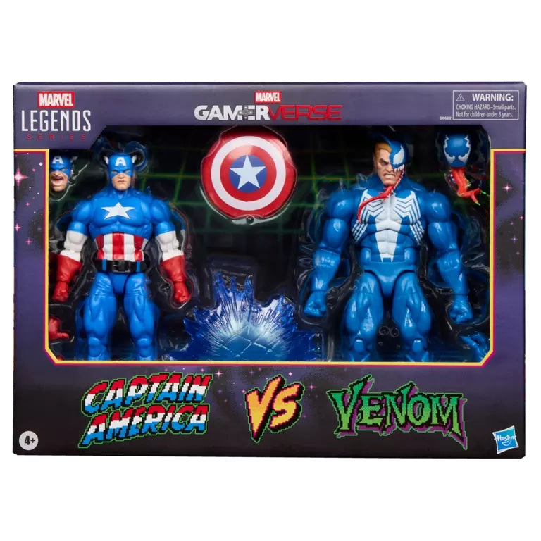 MARVEL - Captain America VS Venom - Figure Legend Series 15cm