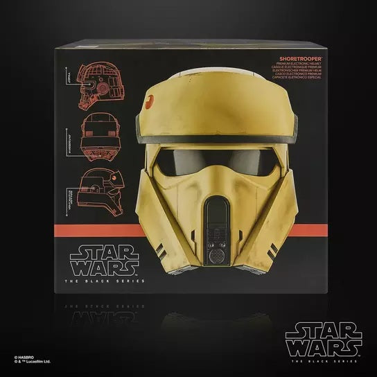 STAR WARS - Electronic Helmet Shoretrooper Black Series