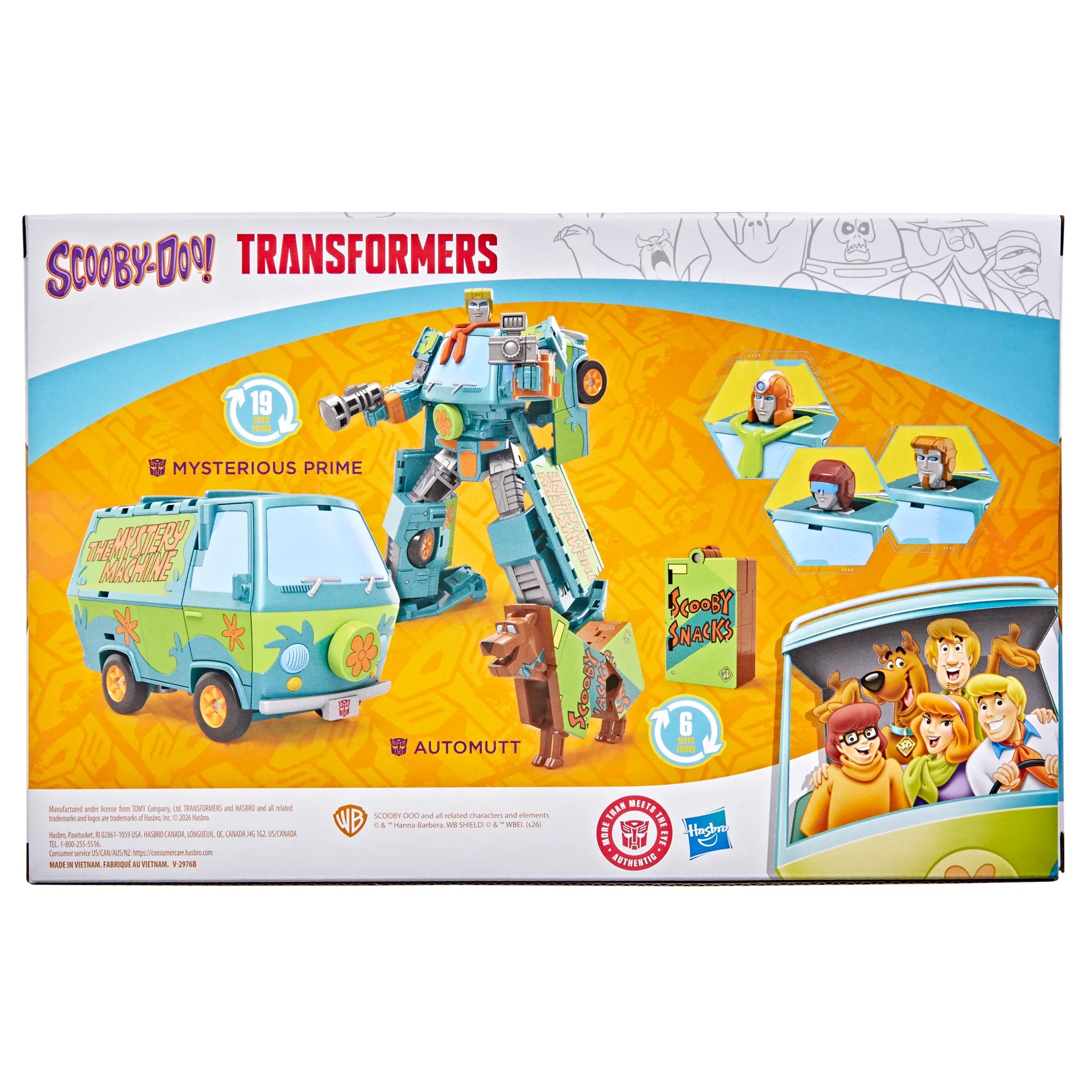 TRANSFORMERS X SCOOBY-DOO - Mysterious Prime - Fig. Collaborative 15cm