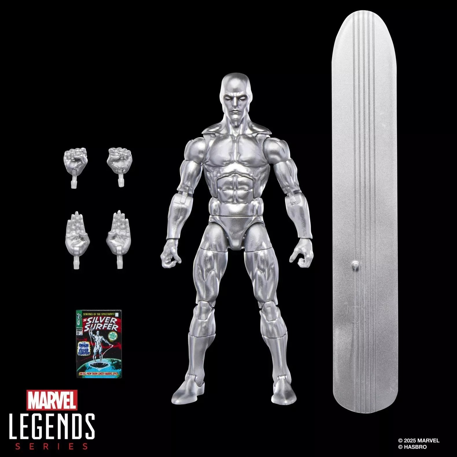 MARVEL - Surfer d'argent - Figurine Legends Series 15cm