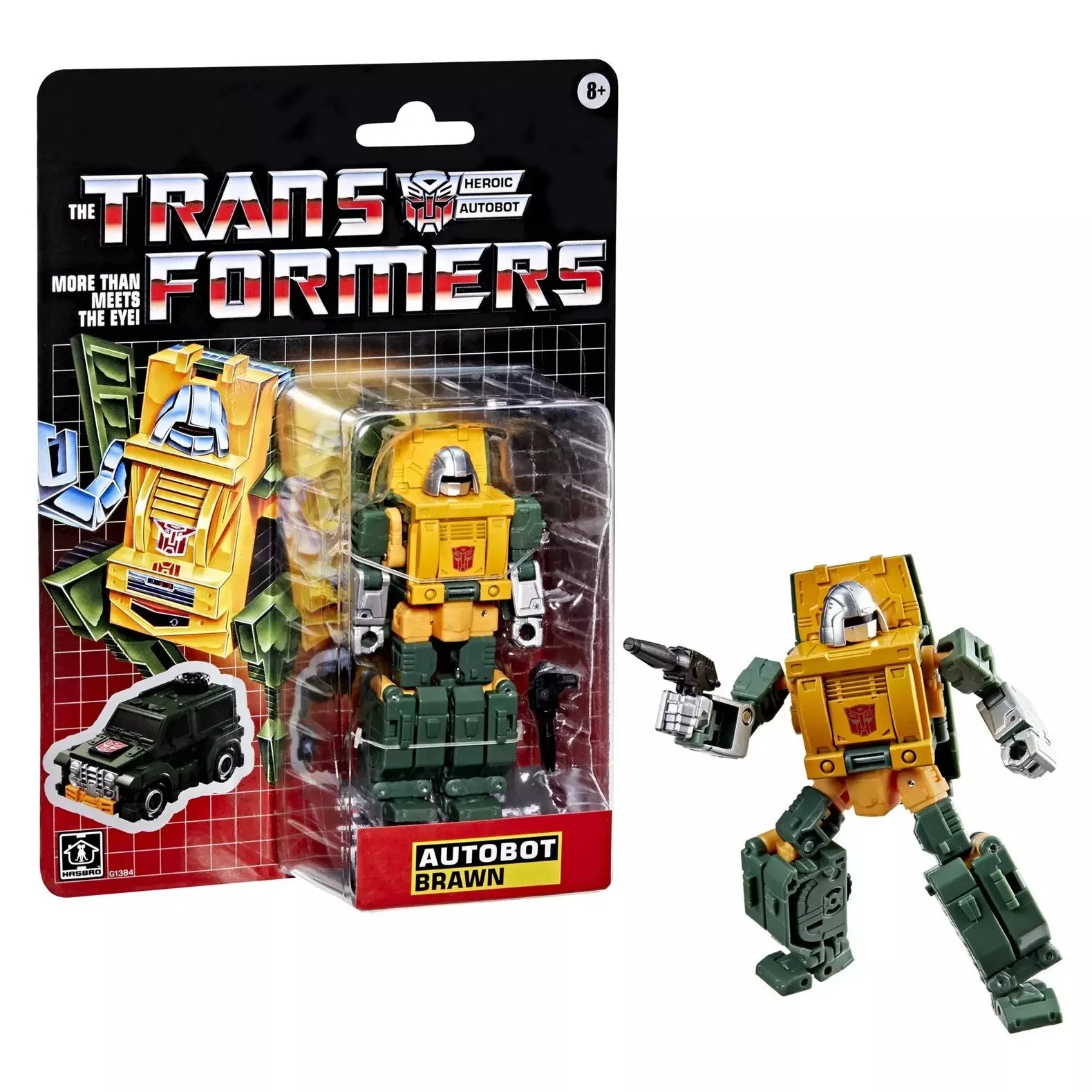 TRANSFORMERS - Autobot Brawn - Figure Retro G1 12.7cm