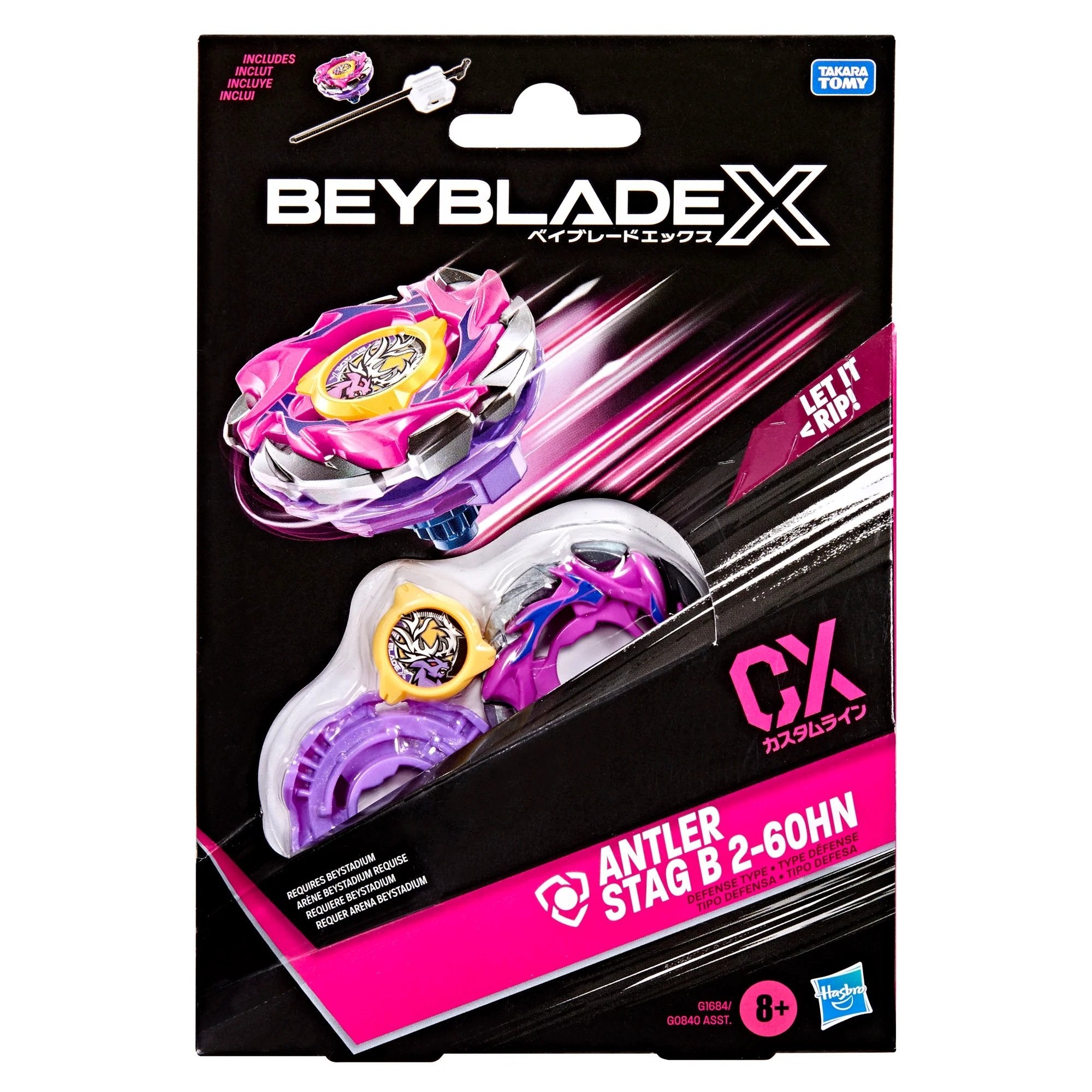 BEYBLADE X - Antler Stag B 2-60HN CX Starter Pack
