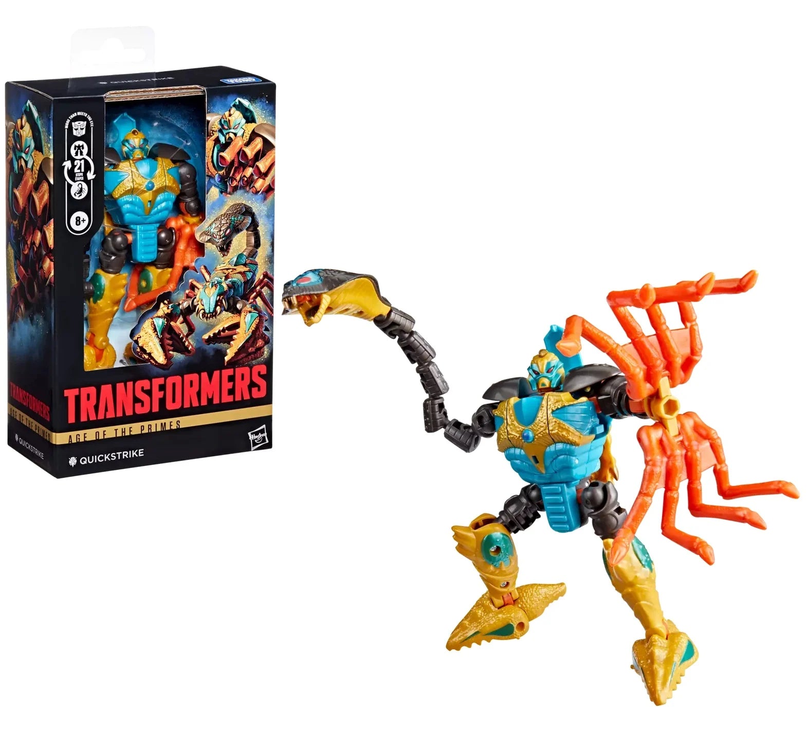 TRANSFORMERS - Quickstrike - Figure Age of the Primes Deluxe 14cm