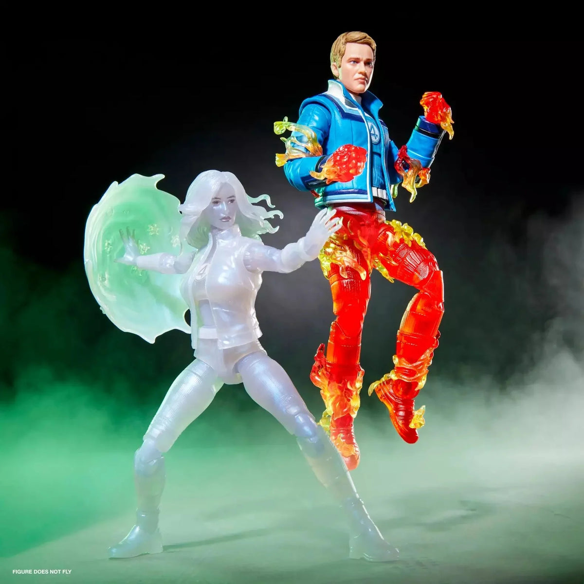 MARVEL - Invinsible Woman & Human Torch - Figure Legends Series 15cm