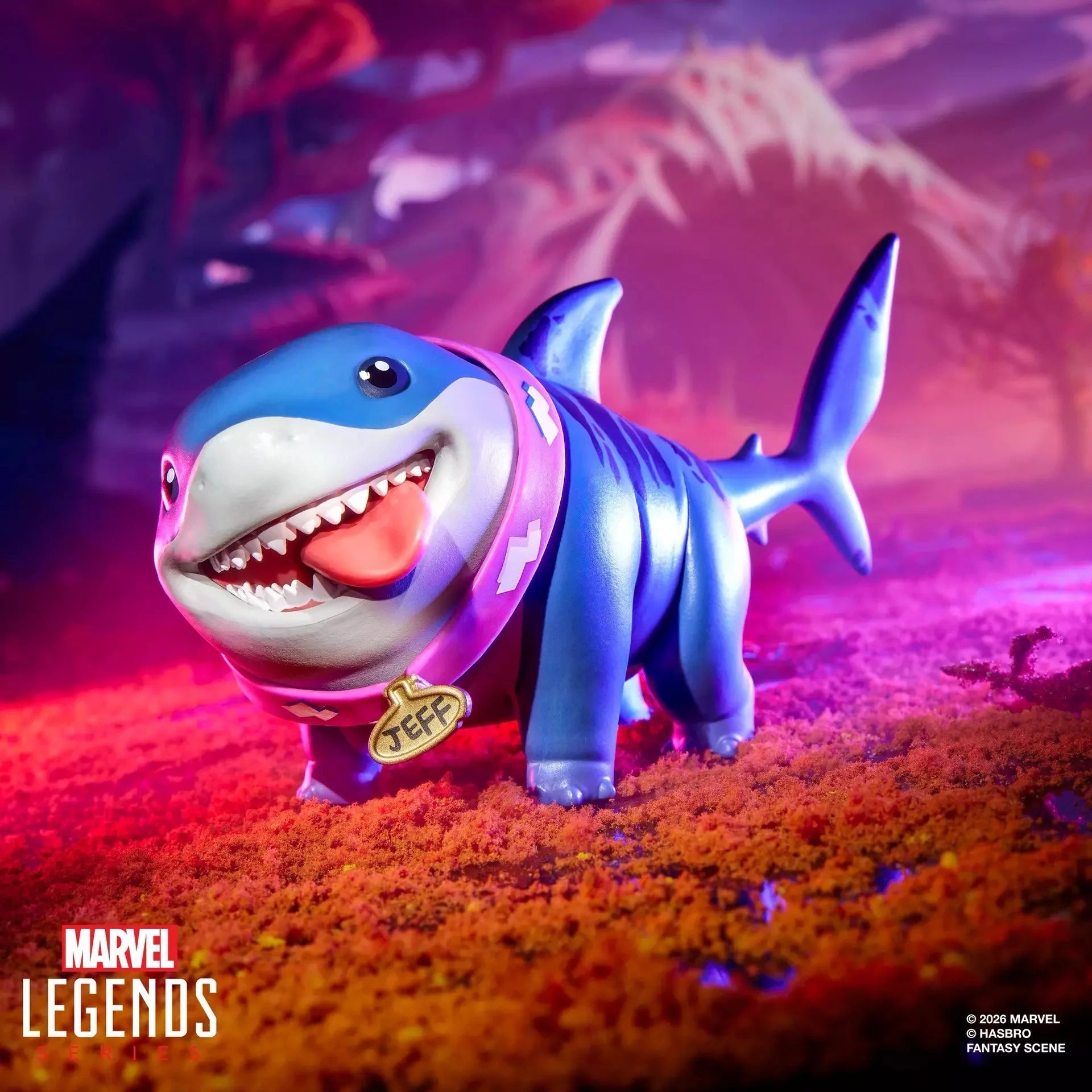 MARVEL RIVALS - Venom & Jeff the Land Shark - Fig. Legend Series 15cm