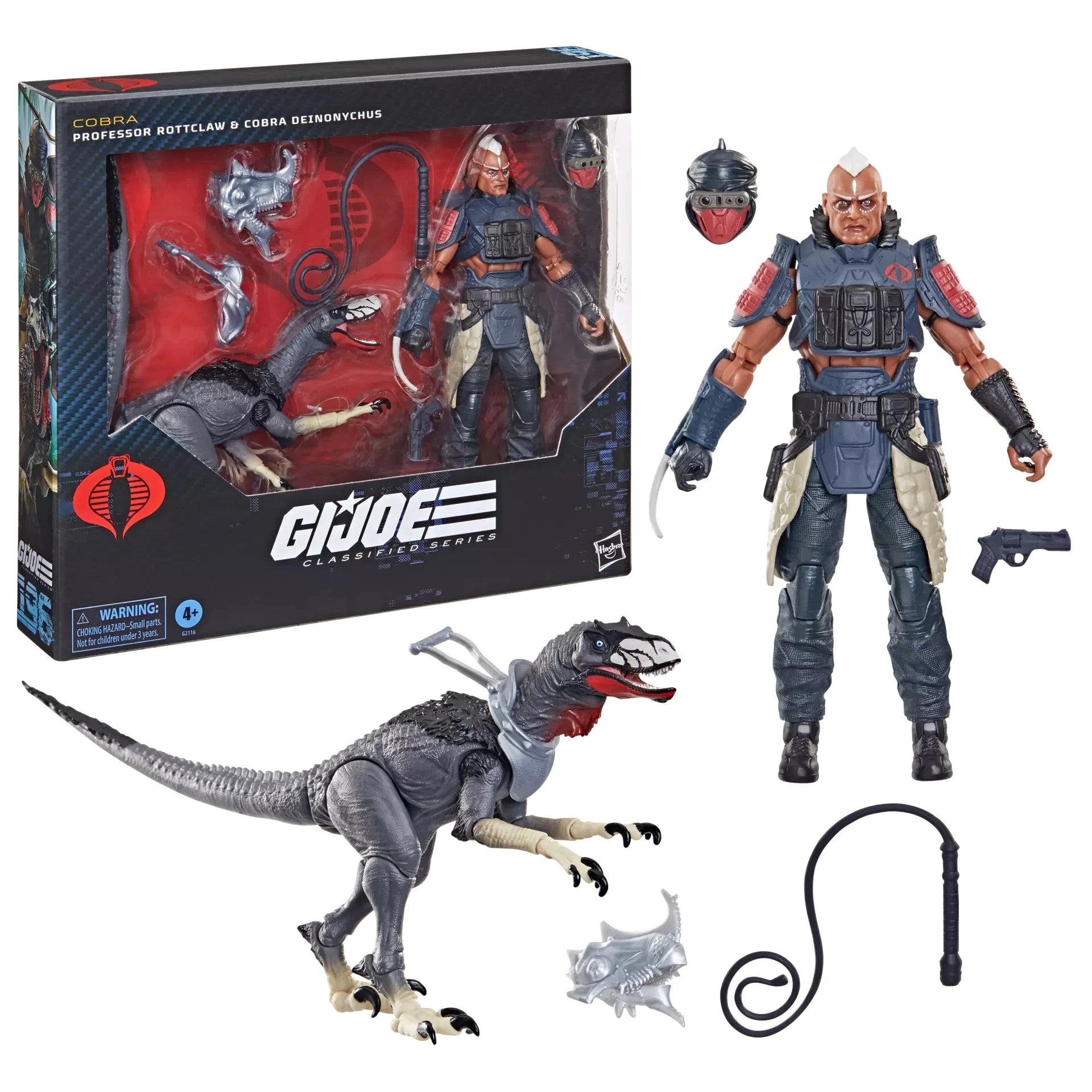 G.I. JOE - Rottclaw & Deinonychus - Figure Classified Series #196 15cm