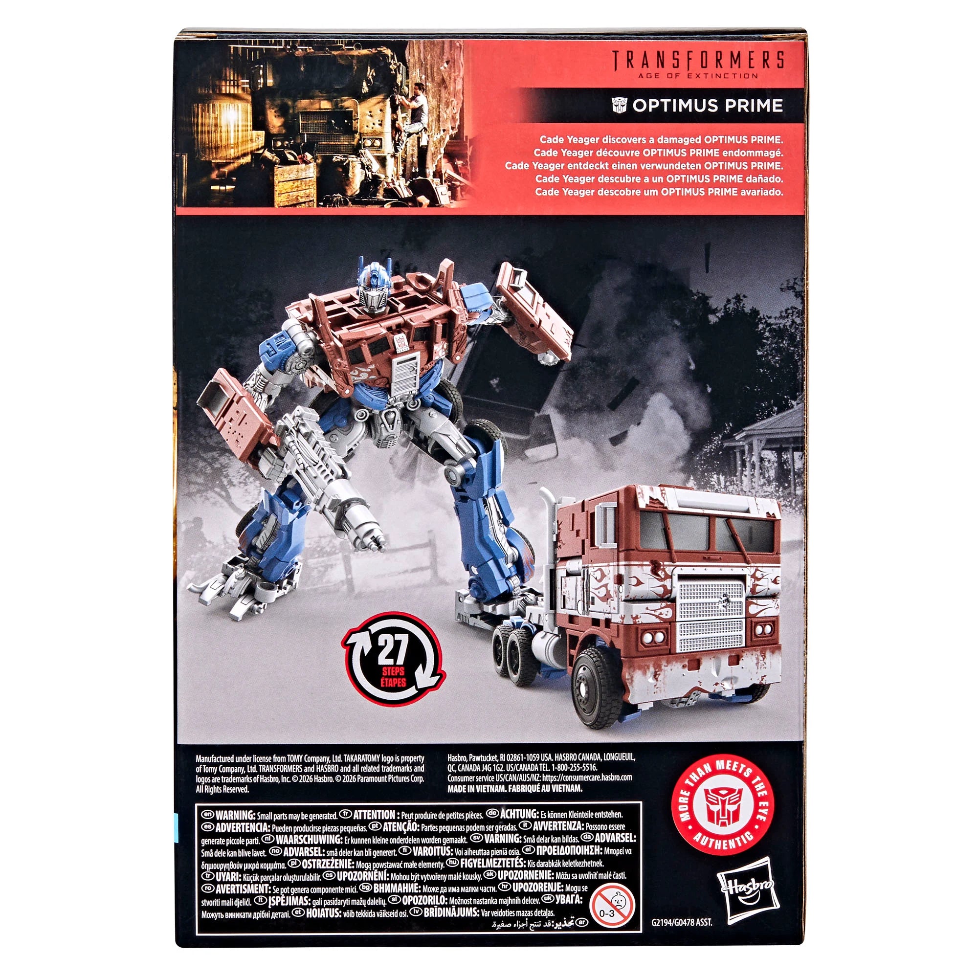 TRANSFORMERS - Optimus Prime - Figure Studio Series 17cm