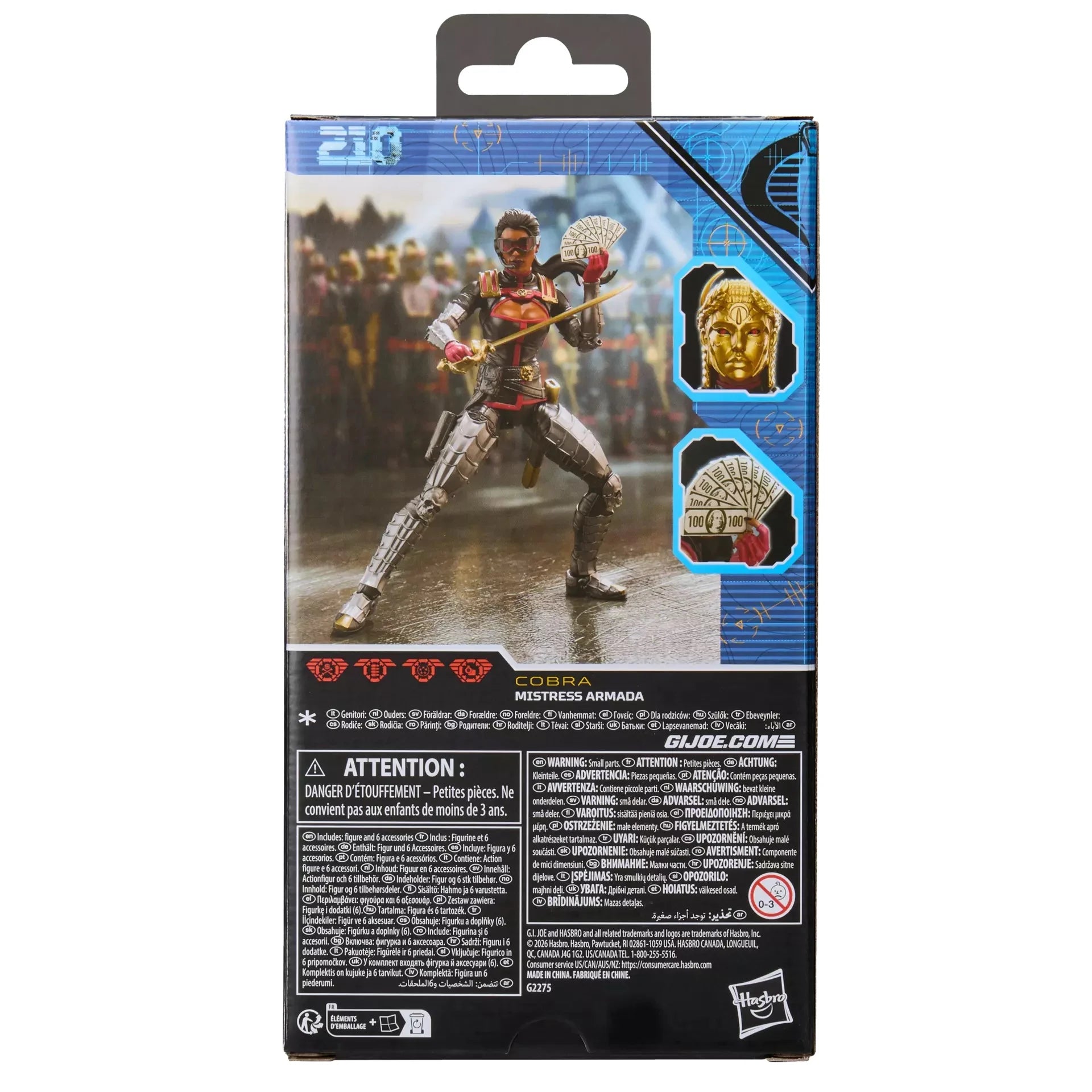 GI JOE - Mistress Armada - Figure Classified Series 15cm