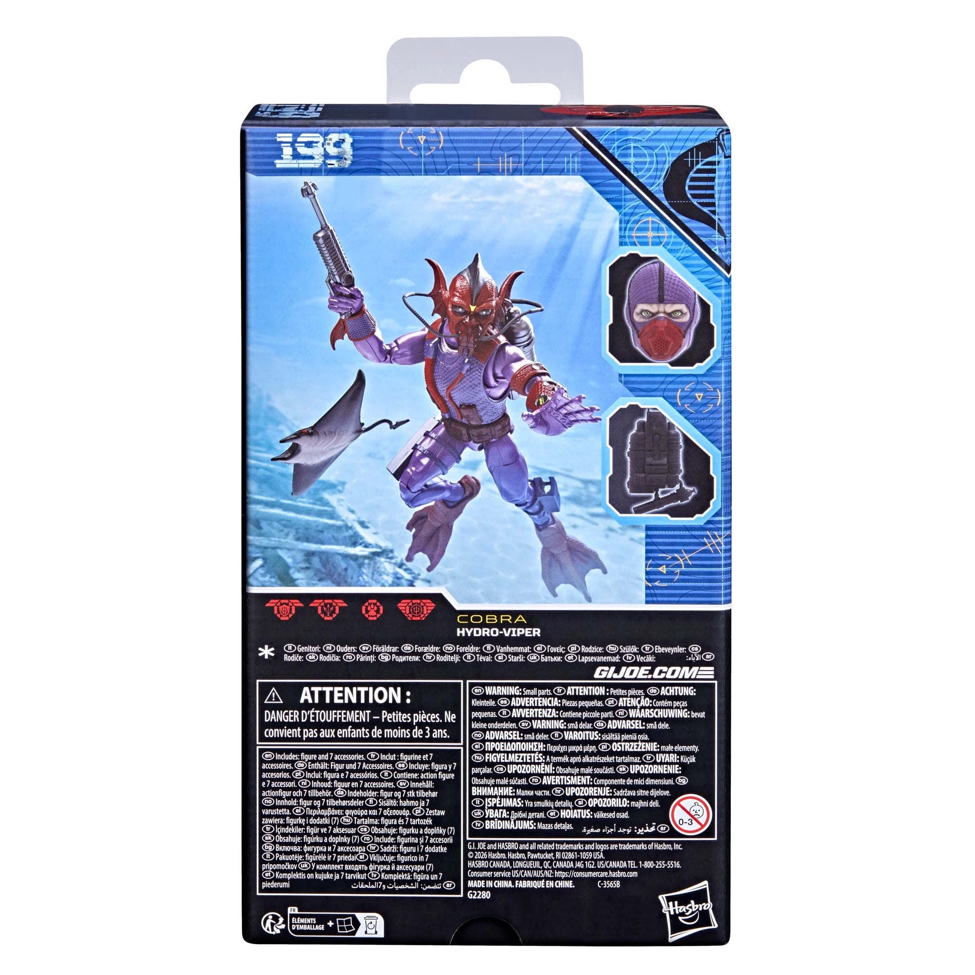 G.I. JOE - Hydro-Viper - Figure Classified Series #199 15cm