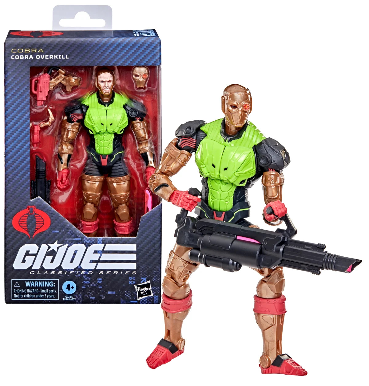 G.I. JOE - Cobra Overkill - Figure Classified Series #201 15cm