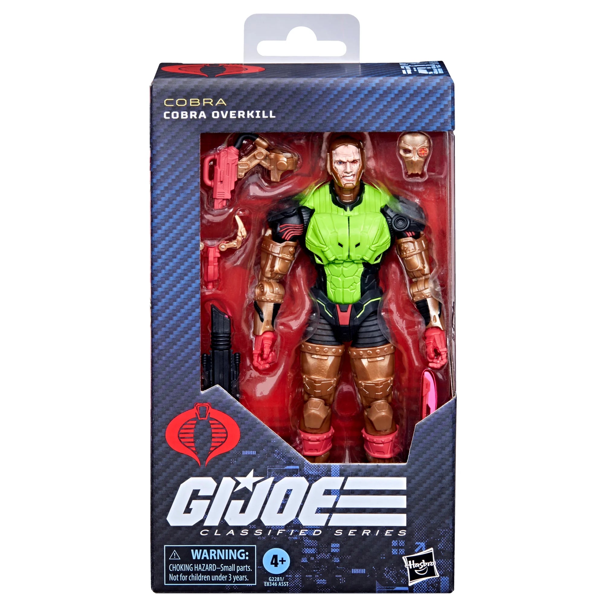 G.I. JOE - Cobra Overkill - Figure Classified Series #201 15cm