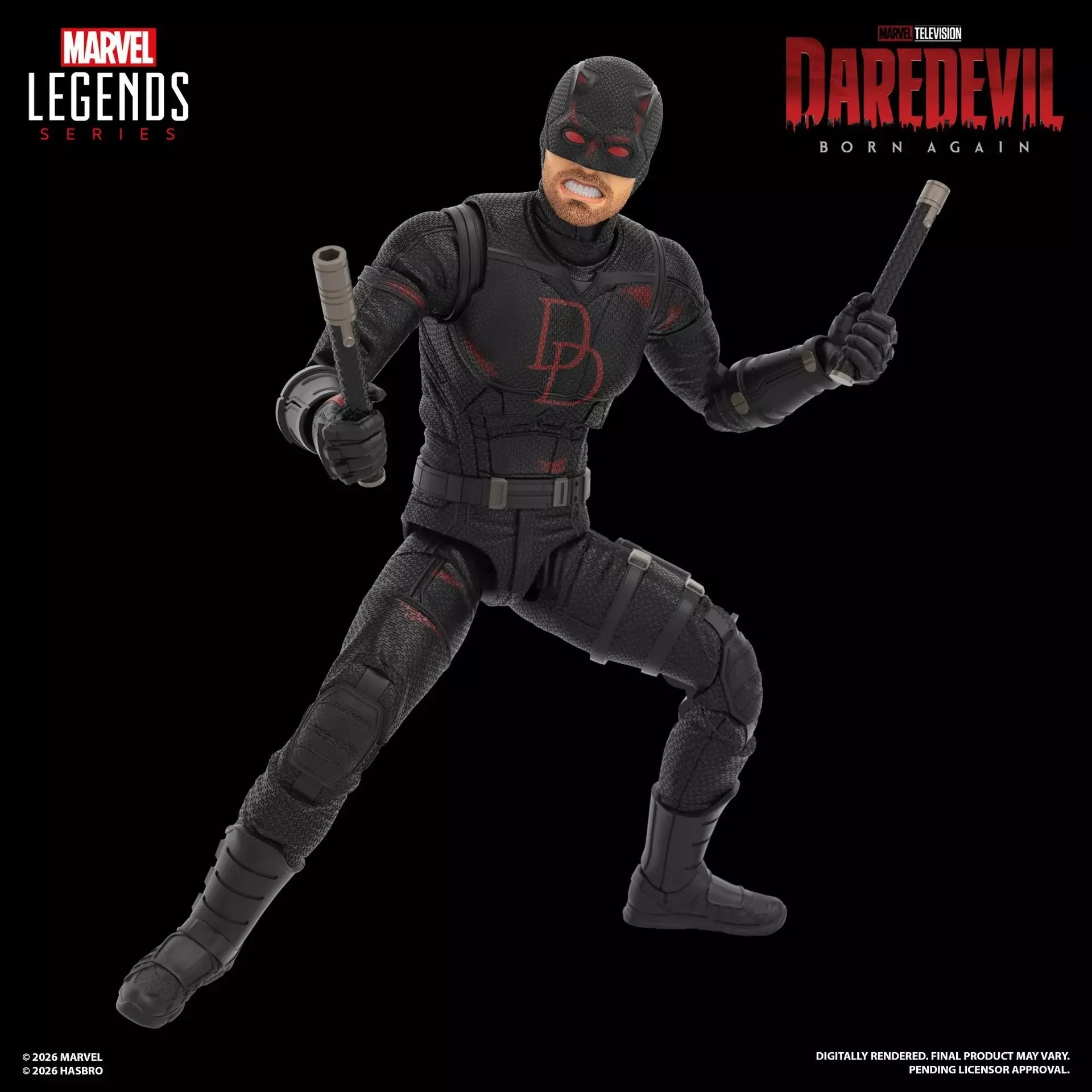 MARVEL - Daredevil & Jessica Jones - Figure Legend Series 15cm