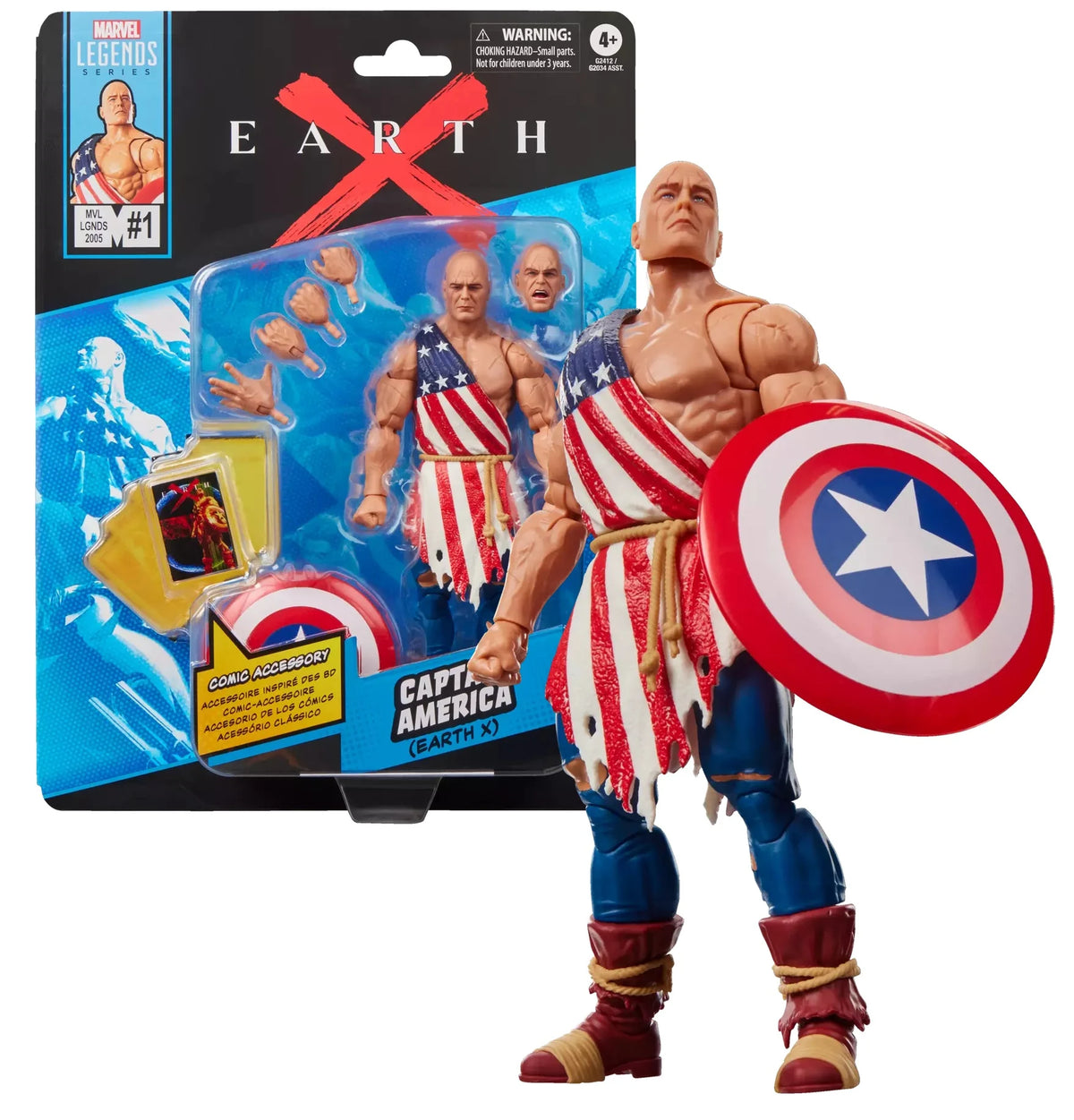 MARVEL - Captain America (Earth X) - Figure Legend Series 15cm