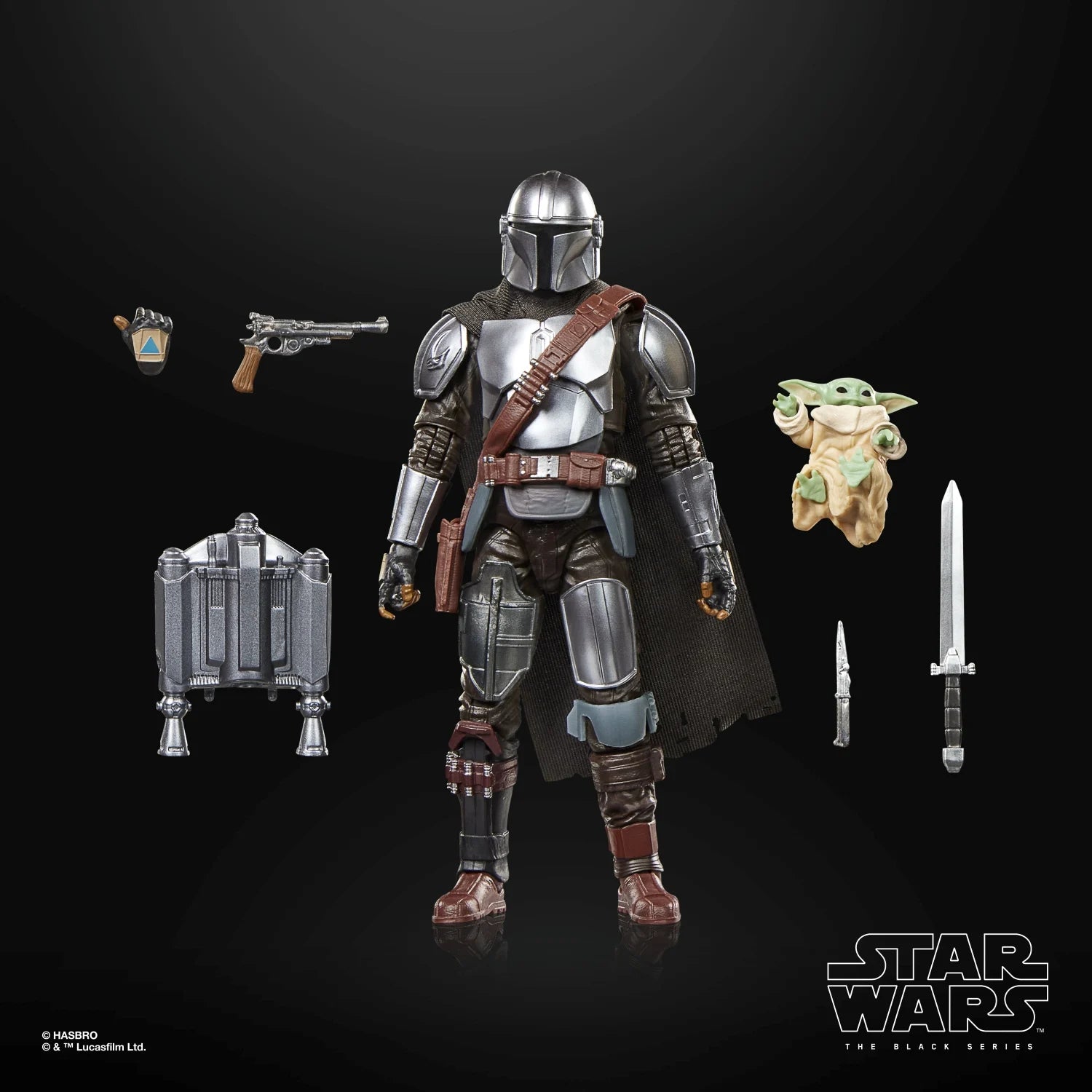 MANDALORIAN - Mandalorian & Grogu - Figure Black Series 15cm