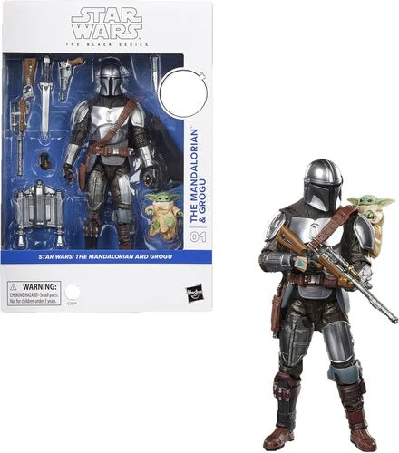 THE MANDALORIAN & GROGU - Mando & Grogu - Figure Black Series 15cm