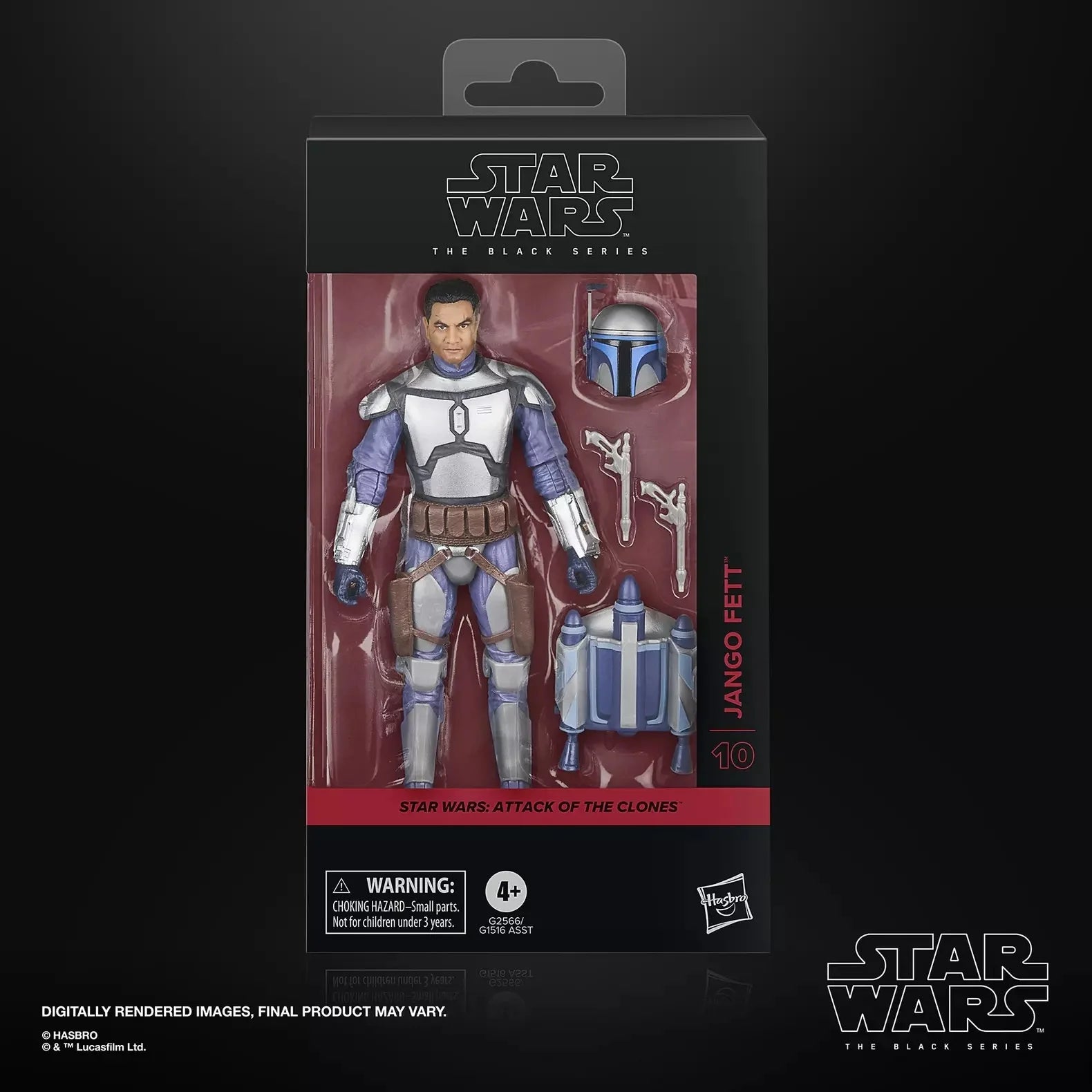 STAR WARS 2 - Jango Fett - Figure Black Series 15cm