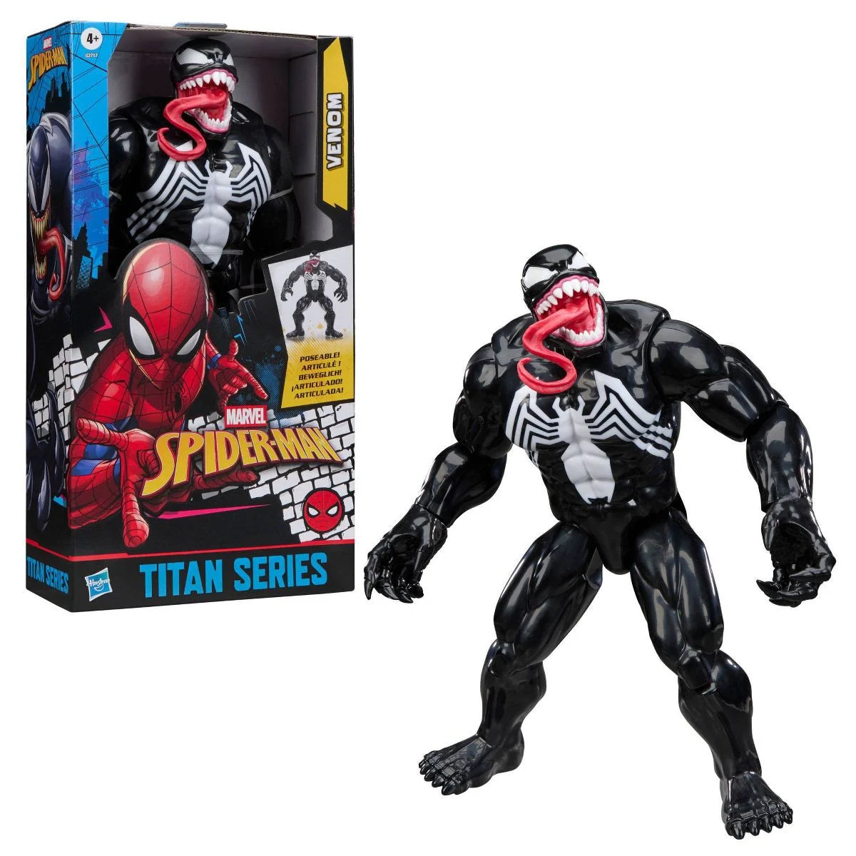 MARVEL Spider-Man - Titan Series Venom Deluxe Action Figure 30 cm