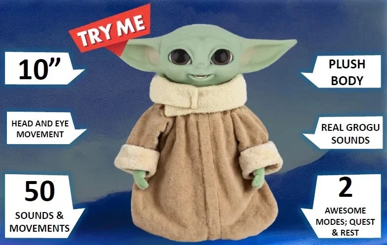 STAR WARS The Mandalorian And Grogu - Action Buddy Grogu - 25cm