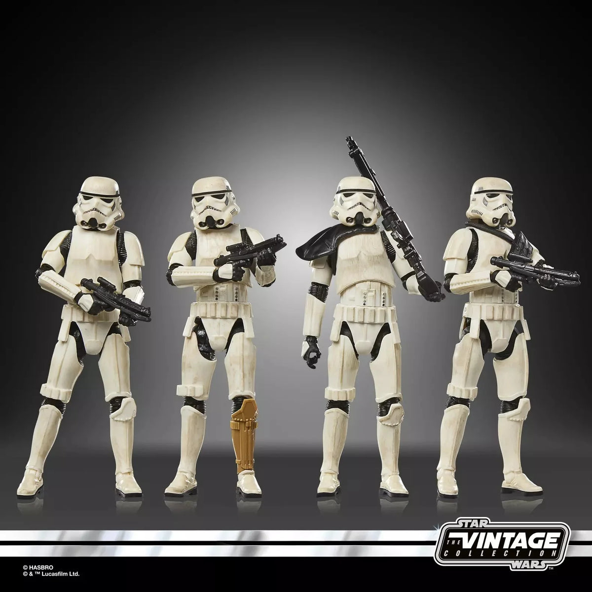 STAR WARS - Remnant Stormtrooper - Multipack 4 Fig. Vintage Coll. 10cm