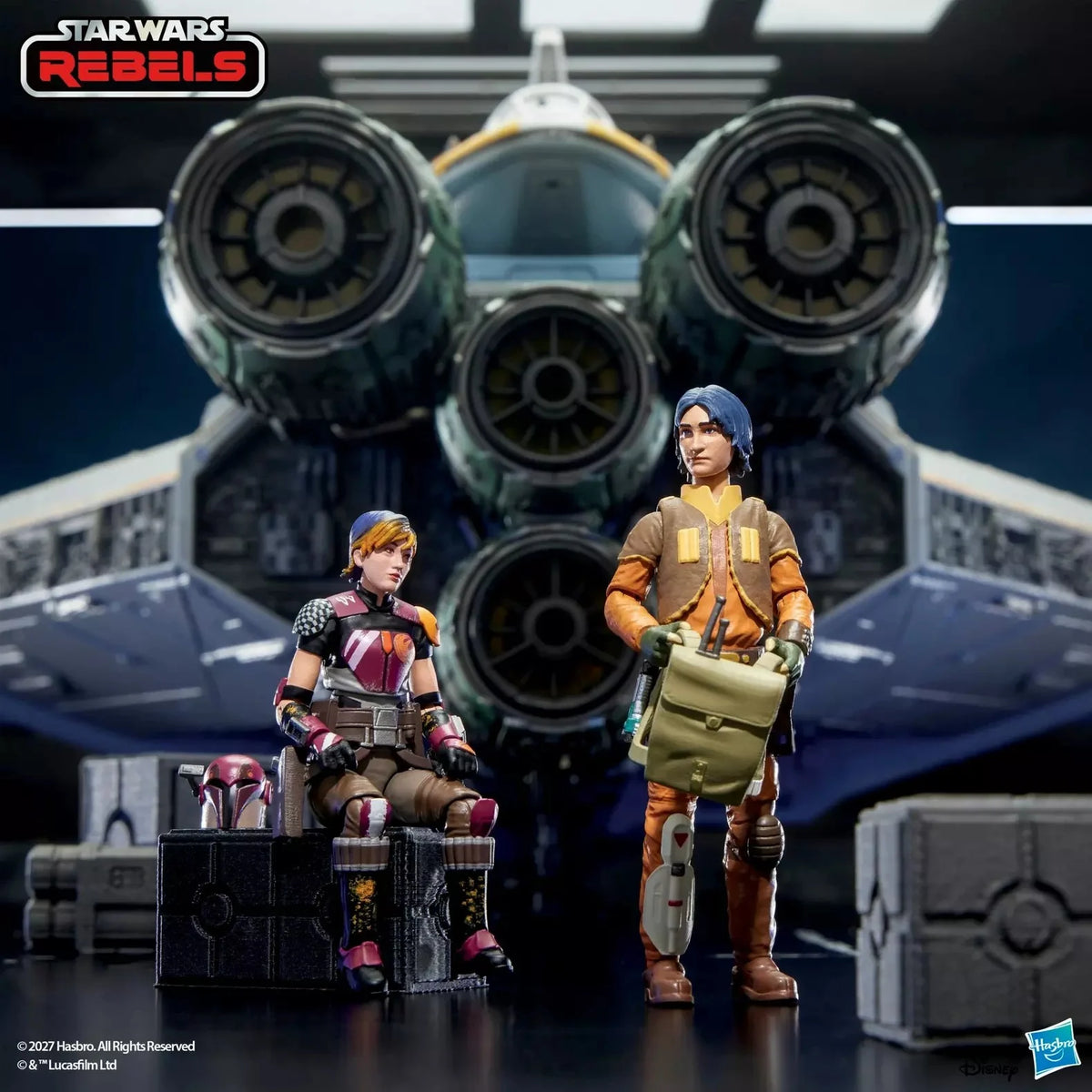 STAR WARS - Rebels of Lothal - 3 Figure Pack Vintage Collection 10cm