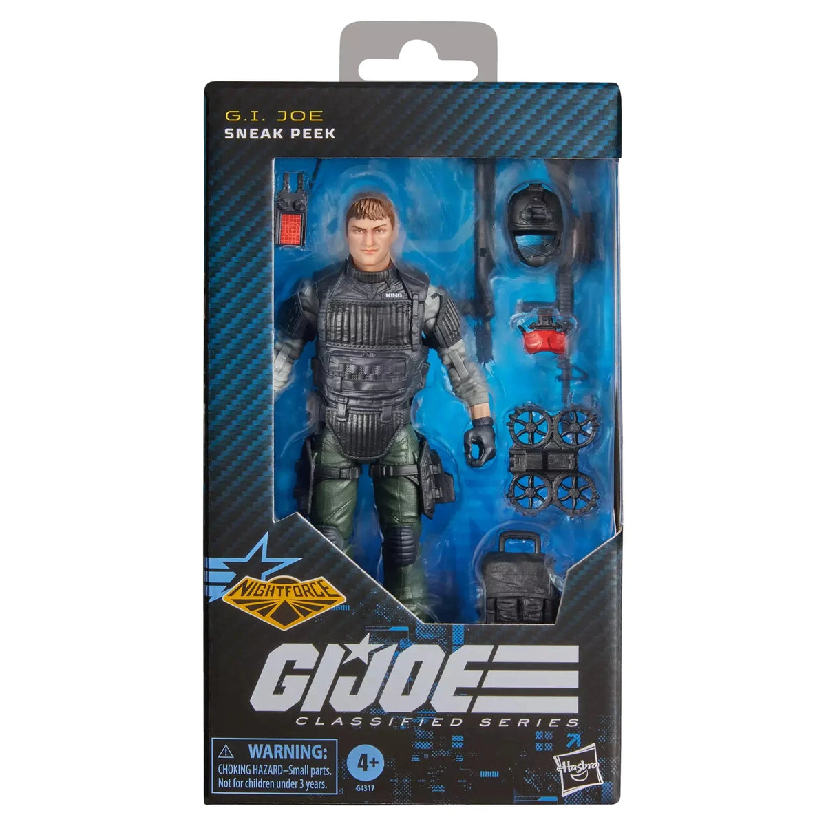 GI JOE - Night Force Sneak Peek - Figure Classified Series #237 15cm