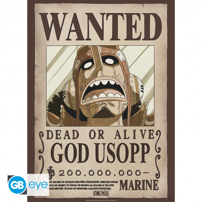 ONE PIECE - Usopp & Franky - Set 2 posters '52x38'