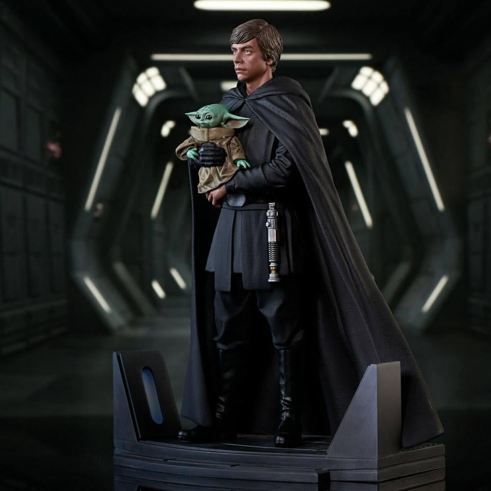 STAR WARS - Luke Skywalker & Grogu - Figurine Gentle Giant 25cm