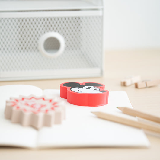 MICKEY - 2 Jumbo Erasers Set