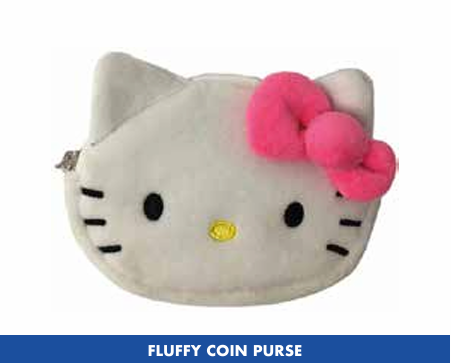 HELLO KITTY - Fluffy Coin Purse
